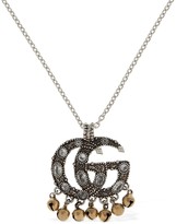 Thumbnail for your product : Gucci Gg Marmont Ethnic Charm Long Necklace