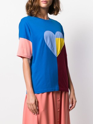 Chinti and Parker heart print T-shirt