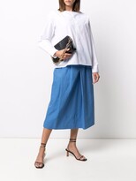 Thumbnail for your product : Stephan Schneider Program A-line slit skirt