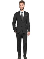 Thumbnail for your product : Dolce & Gabbana Micro Checked Stretch Wool Blend Suit