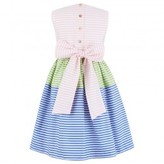 Thumbnail for your product : Oscar de la Renta Multi-Stripe Cotton Dress