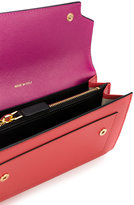 Thumbnail for your product : Marni two-tone pink flap wallet