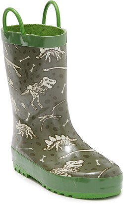 dinosaur rain boots