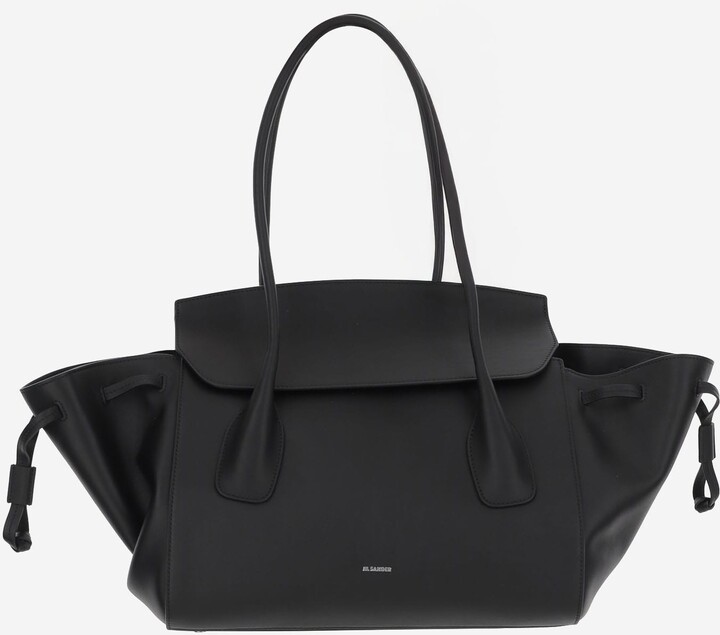 Jil Sander Voyage Small Leather Bag