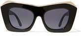 Thumbnail for your product : Factory Le Specs The Villain Shades - Black