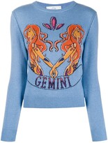 Thumbnail for your product : Alberta Ferretti Love Me Starlight Gemini jumper