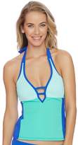 Thumbnail for your product : Nautica Shades Of The Sea Color Block Halter Tankini