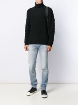 Thumbnail for your product : Alanui Cable-Knit Roll-Neck Jumper
