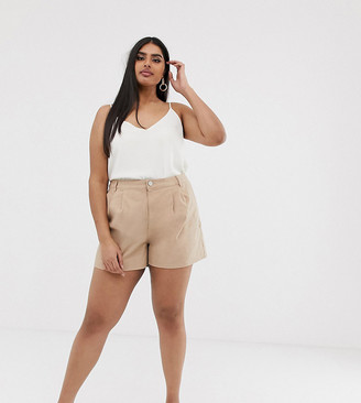 asos plus size shorts