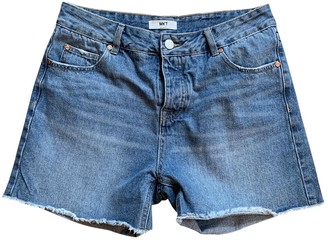 MKT Studio Blue Denim - Jeans Shorts for Women
