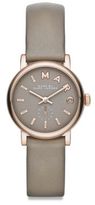 Thumbnail for your product : Marc by Marc Jacobs Baker Rose Goldtone Stainless Steel & Leather Strap Watch