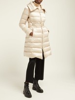 Thumbnail for your product : Moncler Bergeronette Quilted Down Coat - Beige