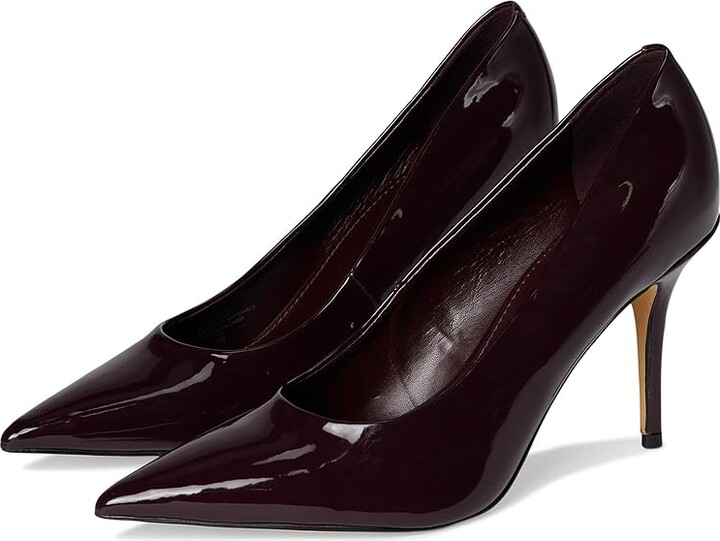 Calvin Klein Leciey Women's Shoes Dark Red Patent : 6 M, Synthetic