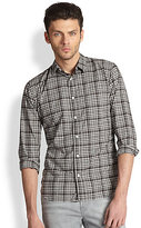 Thumbnail for your product : 7 For All Mankind Pinpoint Plaid Sportshirt
