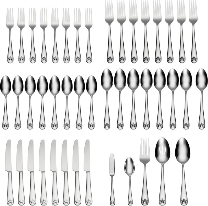 Oneida Tindra 45-pc Flatware Set, Service for 8