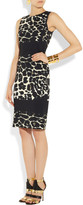 Thumbnail for your product : Roberto Cavalli Animal-print stretch-jersey dress