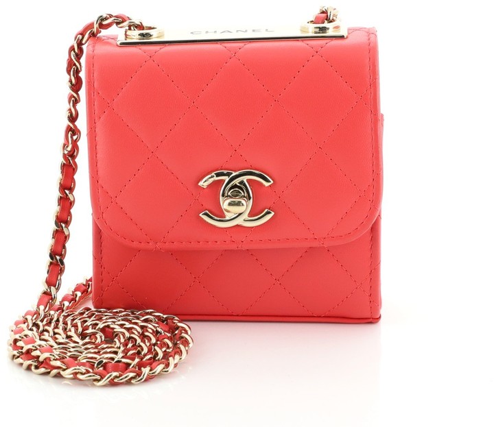 chanel wallet on chain small