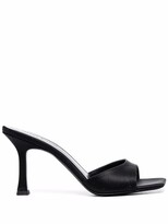 Thumbnail for your product : Magda Butrym High-Heel Leather Mules