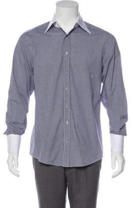 Gucci Gingham Button-Up Shirt