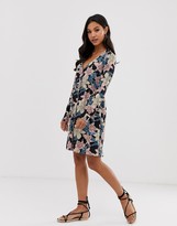 Thumbnail for your product : Vila floral button front dress