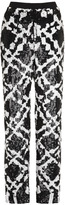 Thumbnail for your product : Whistles Chalk Check Sequin Trouser