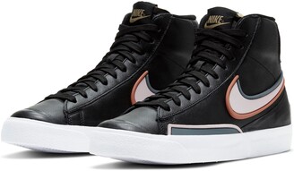 old school black and white nikes