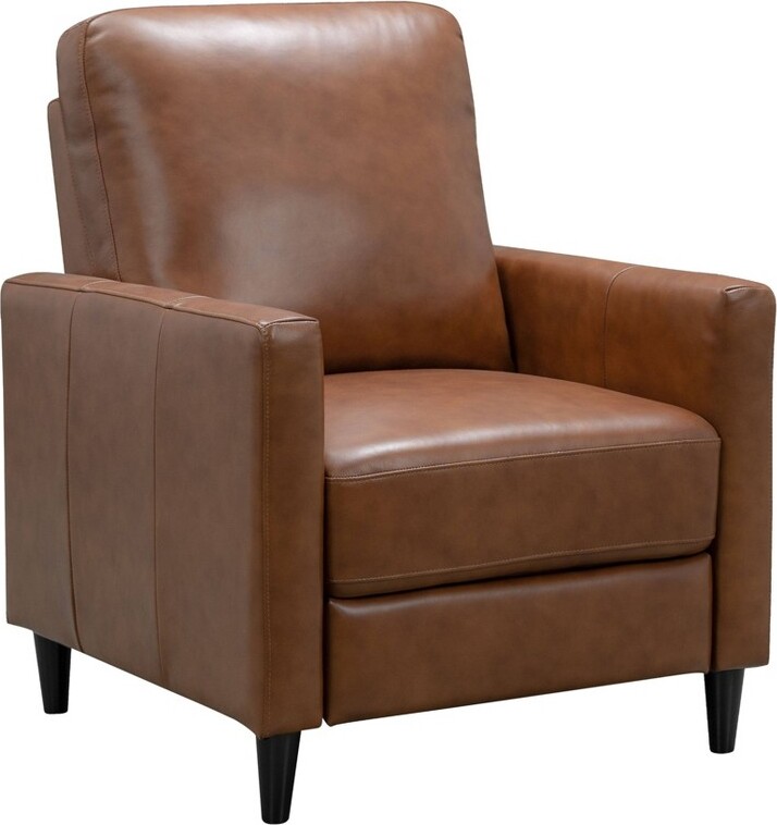 Brent Top Grain Leather Recliner Camel Abbyson Living ShopStyle