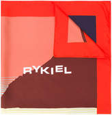 Thumbnail for your product : Sonia Rykiel abstract logo print scarf