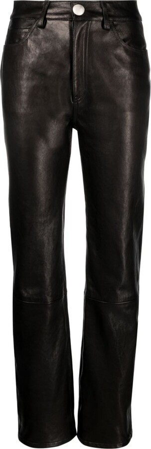 KHAITE Waylin high-rise leather pants