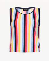 Thumbnail for your product : Juicy Couture Multicolor Stripe Microterry Tank