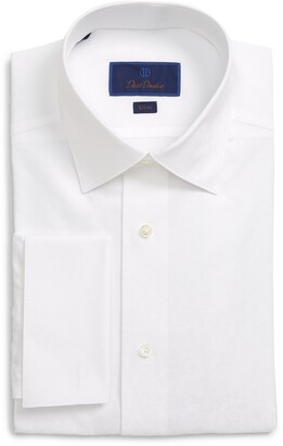 extra slim fit tuxedo shirt