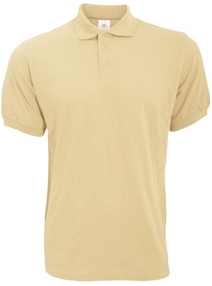 BC B&C B&C Safran Mens Polo Shirt / Mens Short Sleeve Polo Shirts (Sand) -  ShopStyle