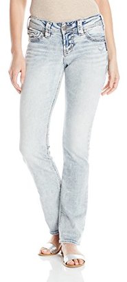 Silver Jeans Co. Women's Jeans Suki Midrise Baby Bootcut Jean