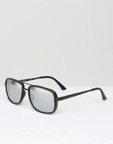 Thumbnail for your product : A. J. Morgan AJ Morgan Square Aviator Sunglasses