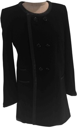 Isabel Marant Black Wool Coat for Women