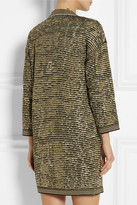 Thumbnail for your product : M Missoni Metallic knitted cardigan