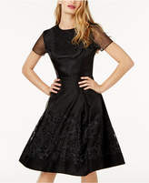 Thumbnail for your product : Sachin + Babi SB by Embellished Illusion Dress, Created for Macy's