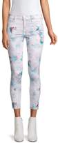 Thumbnail for your product : J Brand Crop Skinny 3D Pattern Jeans