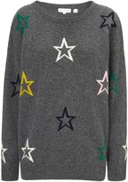 Thumbnail for your product : Chinti and Parker Grey Wool Star Outline Jumper