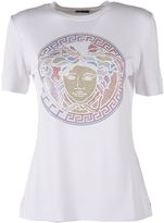 Thumbnail for your product : Versace Medusa Multicolor Studded Logo T-shirt