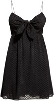 Thumbnail for your product : Alice + Olivia Melvina Tie-Front Babydoll Dress