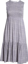 Thumbnail for your product : Treasure & Bond Smocked Sleeveless Midi Dress