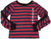 Thumbnail for your product : Givenchy Striped Long Sleeve Cotton T-shirt