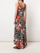 Thumbnail for your product : M Missoni Print Mix Maxi Dress