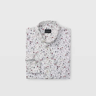 Club Monaco Slim Double-Faced Floral Shirt