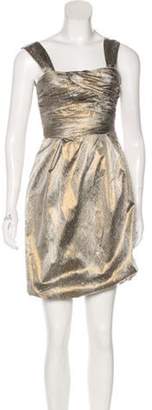 Diane von Furstenberg Sleeveless Mini Dress Grey Sleeveless Mini Dress