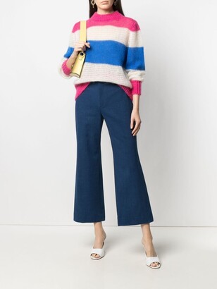 Roseanna Cropped Flare Trousers