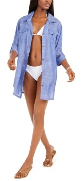 white shirt dress cover up