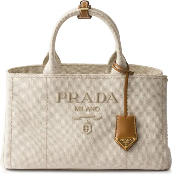 Prada large Jardinière tote bag