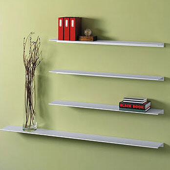 Peter Pepper Envision® Aluminum Floating Wall Shelf
